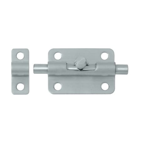 Deltana Barrel Door Bolt Brushed Chrome, 10PK 3BBU26D-XCP10